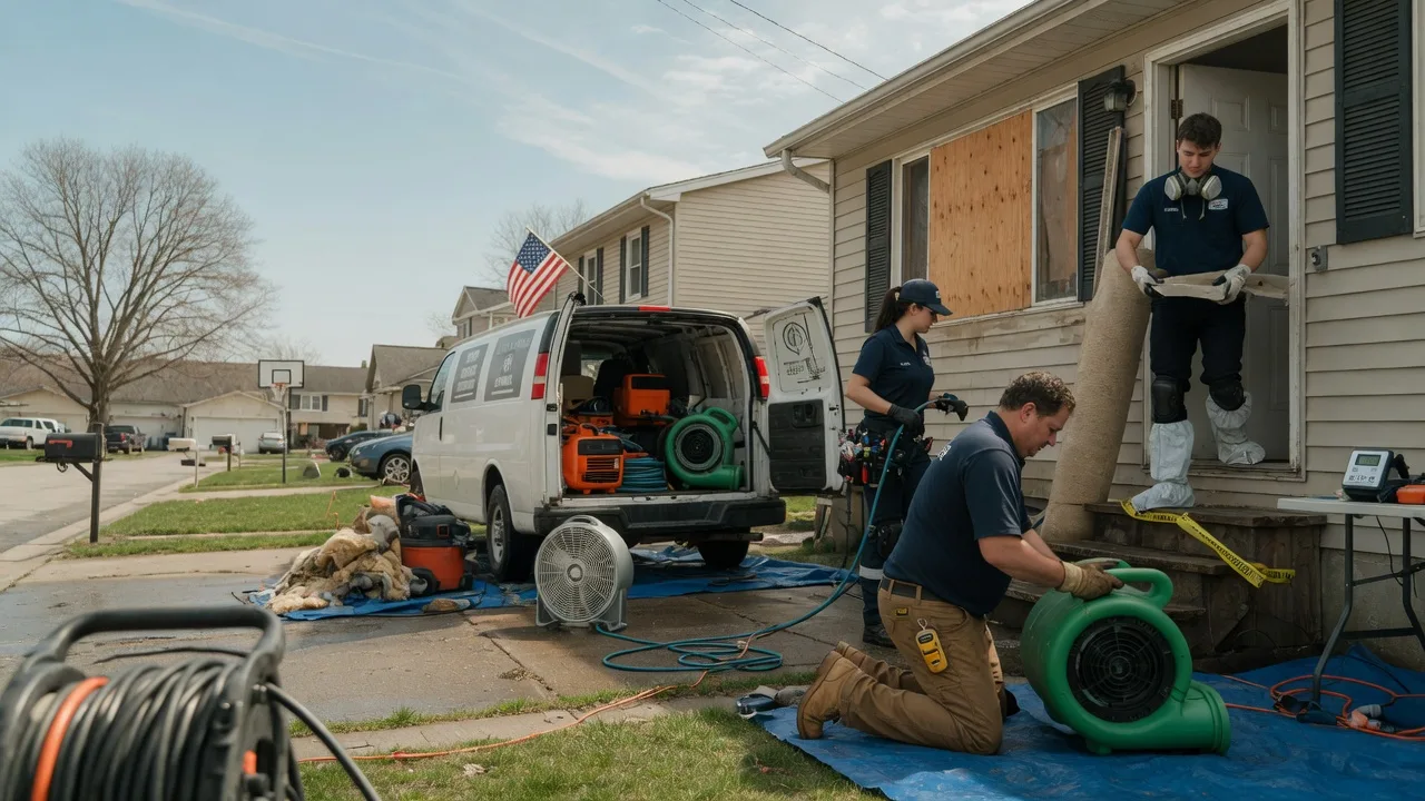 Water Damage Restoration in Rural Valley, PA near me